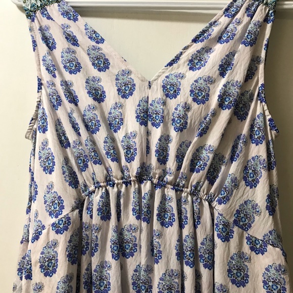 Anthropologie Gathered Maxi dress - Picture 4 of 6